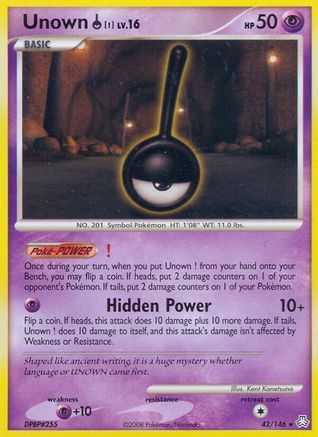 Unown (!) - Reverse Holofoil Legends Awakened - Rare