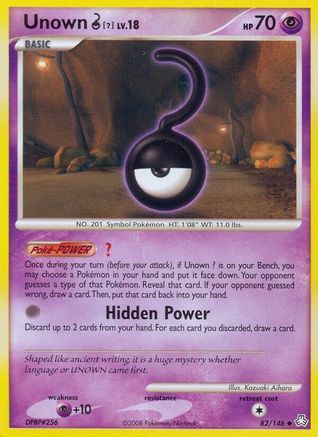 Unown (?) - Reverse Holofoil Legends Awakened - Uncommon