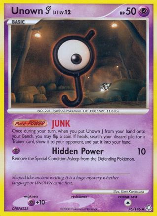 Unown (J) Legends Awakened - Uncommon