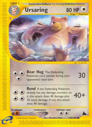 Ursaring - Reverse Holofoil Skyridge - Common