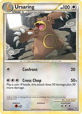 Ursaring Unleashed - Rare