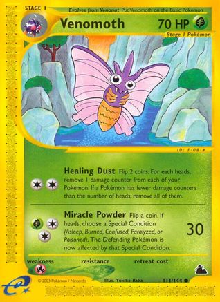 Venomoth Skyridge - Common