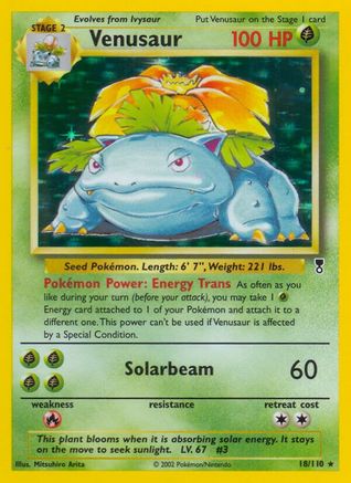 Venusaur - Holofoil Legendary Collection - Holo Rare