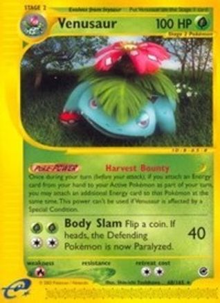 Venusaur (68) - Reverse Holofoil Expedition - Rare