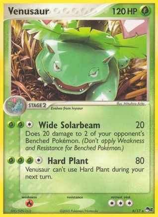 Venusaur 006 - Holofoil POP Series 2 - Rare