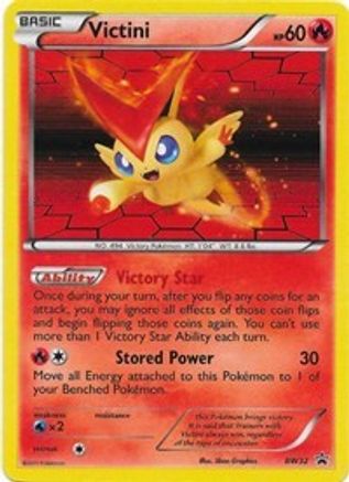 Victini - BW32 - Holofoil Black and White Promos - Promo