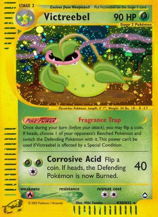Victreebel (H30) - Holofoil Aquapolis - Holo Rare