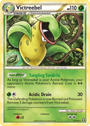 Victreebel - Holofoil Triumphant - Holo Rare