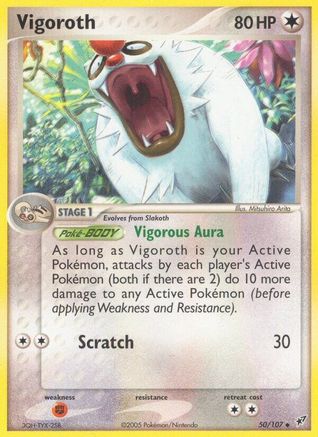 Vigoroth Deoxys - Uncommon