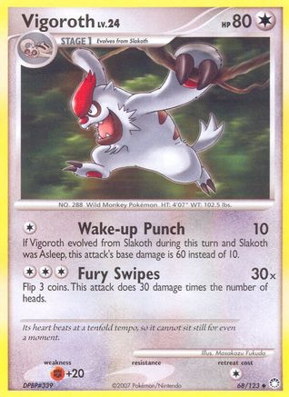 Vigoroth Mysterious Treasures - Uncommon