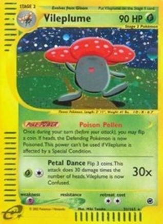 Vileplume (31) - Holofoil Expedition - Holo Rare