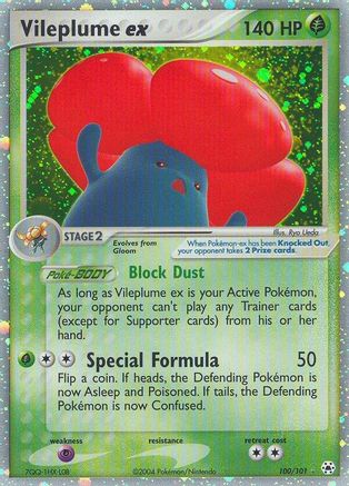 Vileplume ex - Holofoil Hidden Legends - Ultra Rare