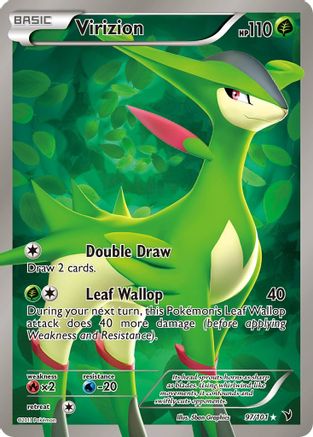 Virizion (Full Art) - Holofoil Noble Victories - Ultra Rare