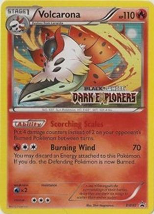 Volcarona - BW40 (Prerelease) - Holofoil Black and White Promos - Promo