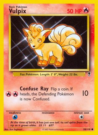 Vulpix 098 Legendary Collection - Common