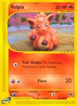 Vulpix - Reverse Holofoil Expedition - Common