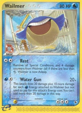 Wailmer 048 Ruby and Sapphire - Uncommon