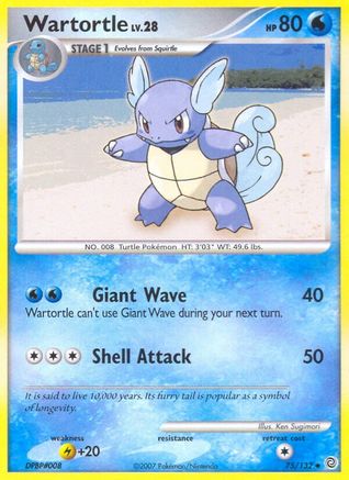 Wartortle Secret Wonders - Uncommon