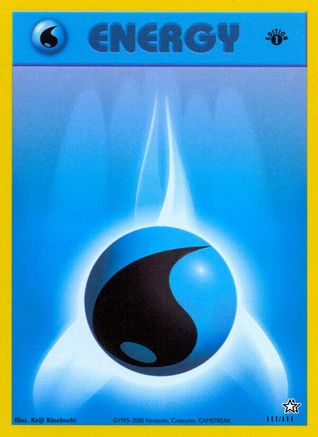 Water Energy 111 - 1st Edition Neo Genesis - Common