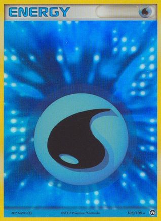 Water Energy/108 - Holofoil Power Keepers - Rare