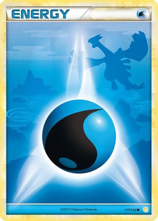 Water Energy 117 HeartGold SoulSilver - Common