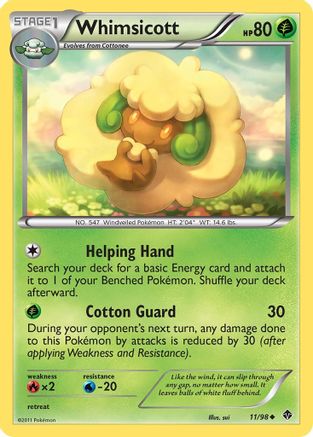 Whimsicott (11) Emerging Powers - Uncommon
