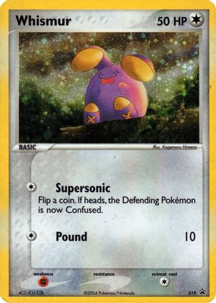 Whismur (EX Deck Tin) 019 - Holofoil Nintendo Promos - Promo