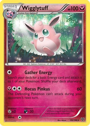 Wigglytuff (89) (89) 089/146 XY Base Set - Rare