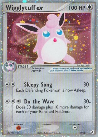 Wigglytuff ex - Holofoil Hidden Legends - Ultra Rare