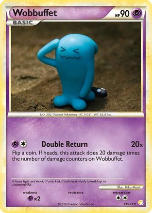 Wobbuffet 013 - Reverse Holofoil HeartGold SoulSilver - Holo Rare