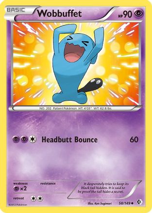 Wobbuffet Boundaries Crossed - Uncommon