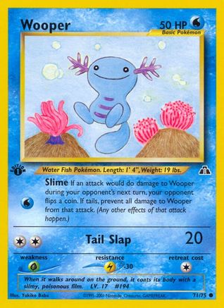 Wooper 071 - Unlimited Neo Discovery - Common