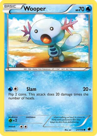 Wooper 021 Plasma Freeze - Common