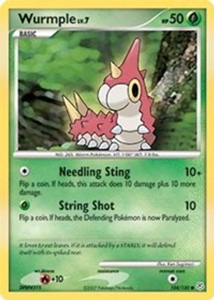 Wurmple 104 Diamond and Pearl - Common