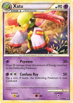 Xatu - Reverse Holofoil Unleashed - Holo Rare