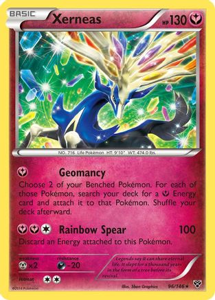 Xerneas 096 XY Base Set - Rare