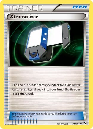 Xtransceiver 096/101 - Reverse Holofoil Noble Victories - Uncommon