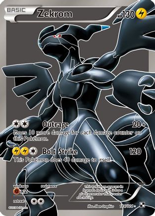 Zekrom (114 Full Art) (114 Full Art) 114 - Holofoil Black and White - Ultra Rare