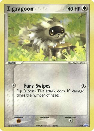 Zigzagoon 007 EX Trainer Kit 1 Latias & Latios - Common