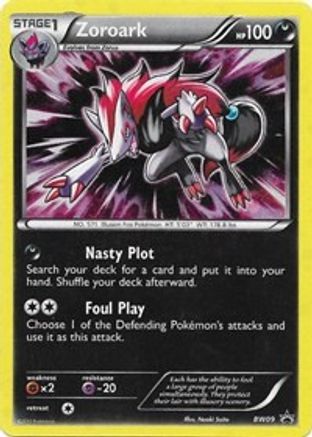 Zoroark - BW09 - Holofoil Black and White Promos - Promo