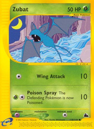 Zubat (118) Skyridge - Common