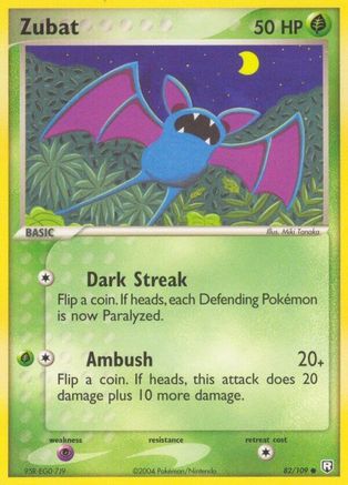 Zubat 082 Team Rocket Returns - Common