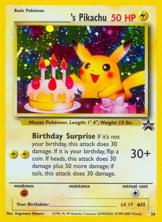 ______'s Pikachu 024 - Holofoil WoTC Promo - Promo