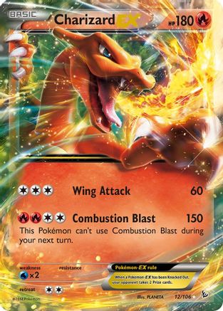 Charizard EX (12) (12) 012 - Holofoil XY Flashfire - Ultra Rare