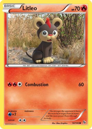 Litleo (18) (18) 018 XY Flashfire - Common