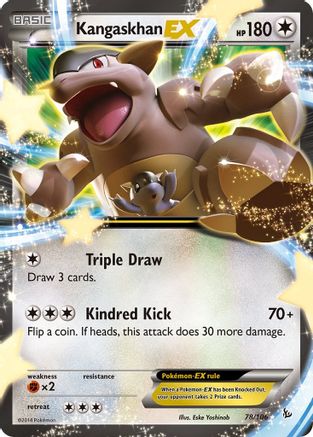 Kangaskhan EX 078 - Holofoil XY Flashfire - Ultra Rare