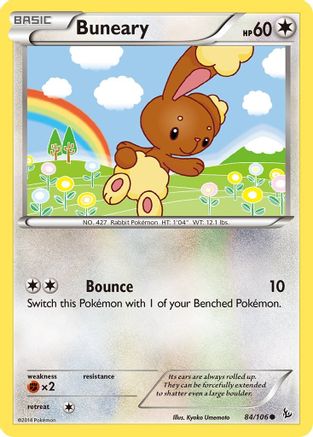 Buneary 084 XY Flashfire - Common