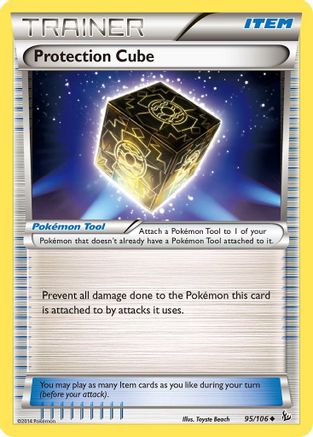 Protection Cube 095 XY Flashfire - Uncommon