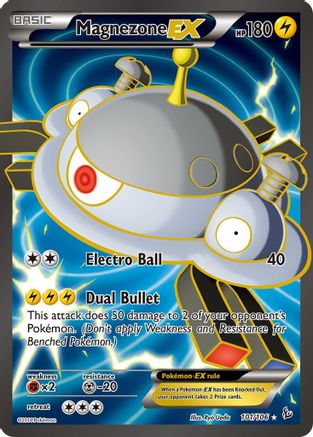 Magnezone EX (101 Full Art) (101 Full Art) 101 - Holofoil XY Flashfire - Ultra Rare