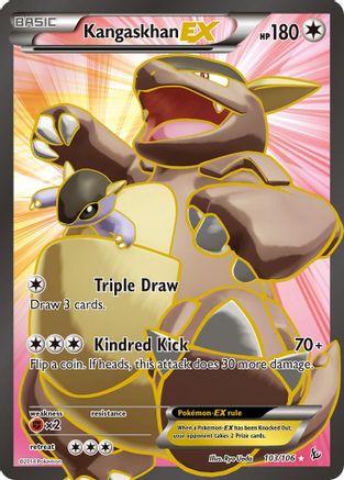 Kangaskhan EX (103 Full Art) (103 Full Art) 103 - Holofoil XY Flashfire - Ultra Rare